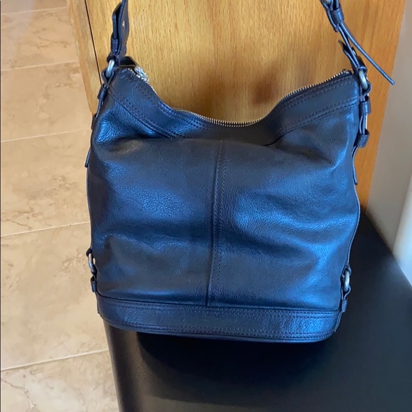 Fossil Black Leather Brand New Shoulder Bag 🖤 - Picture 8 of 13